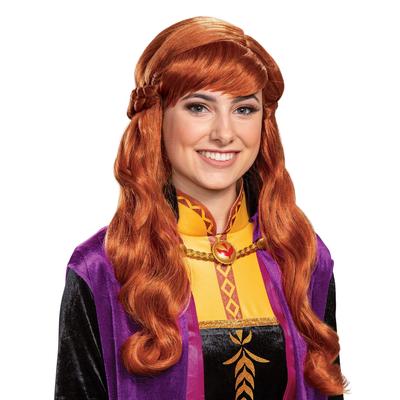 Halloween Costume: Frozen 2 Official Disney Licensed Disguise 22831 Anna Adult Wig