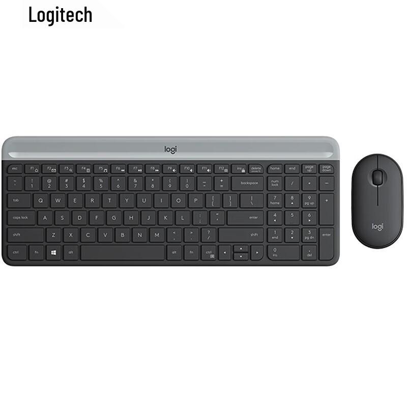 

Logitech MK470 Slim Wireless Keyboard and Mouse Combo