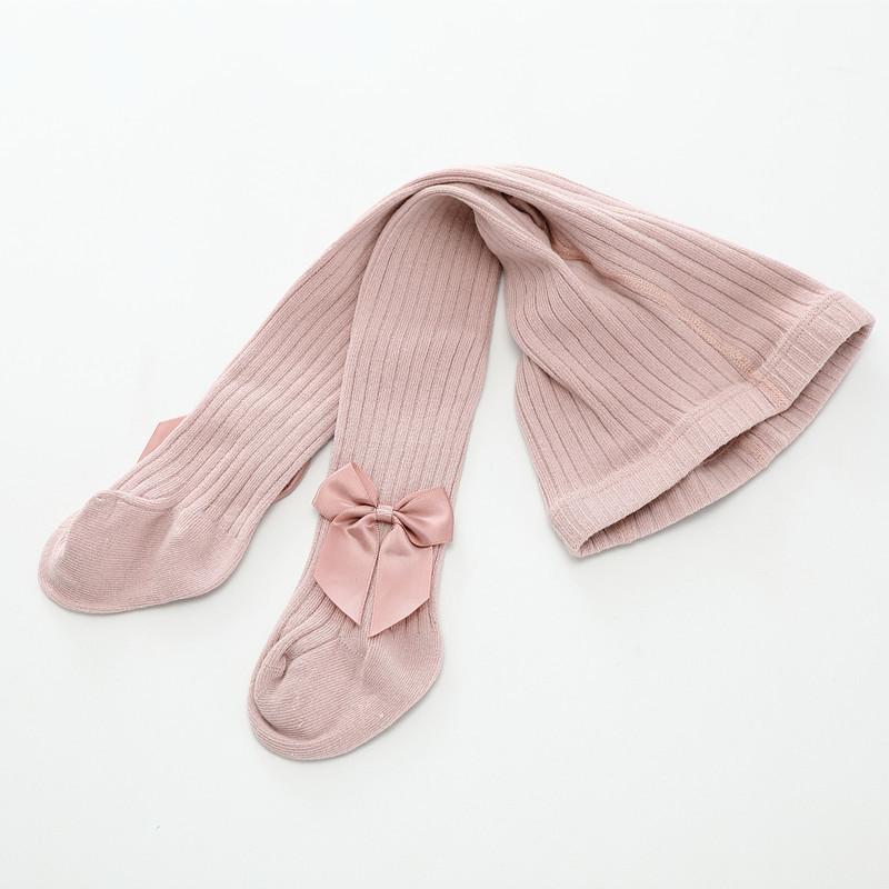 Summer Mesh Baby Tights Soft Cotton Breathable Bowknot Baby Girl Pantyhose Solid Color Kids Stockings Tights