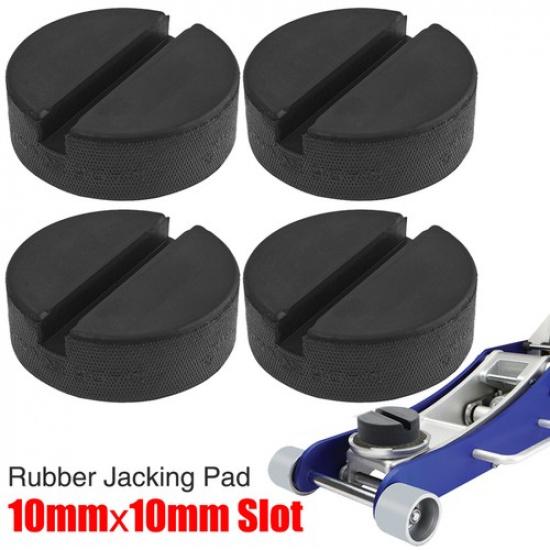 

4x Trolley Jack Pad Pinch Weld Floor Jacking Lifting Adapter Puck Rubber Classic