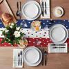 4. Juli Tischläufer Patriotische Tischdekoration Sterne und Streifen Tischläufer für den 250. Jahrestag des amerikanischen Unabhängigkeitstages