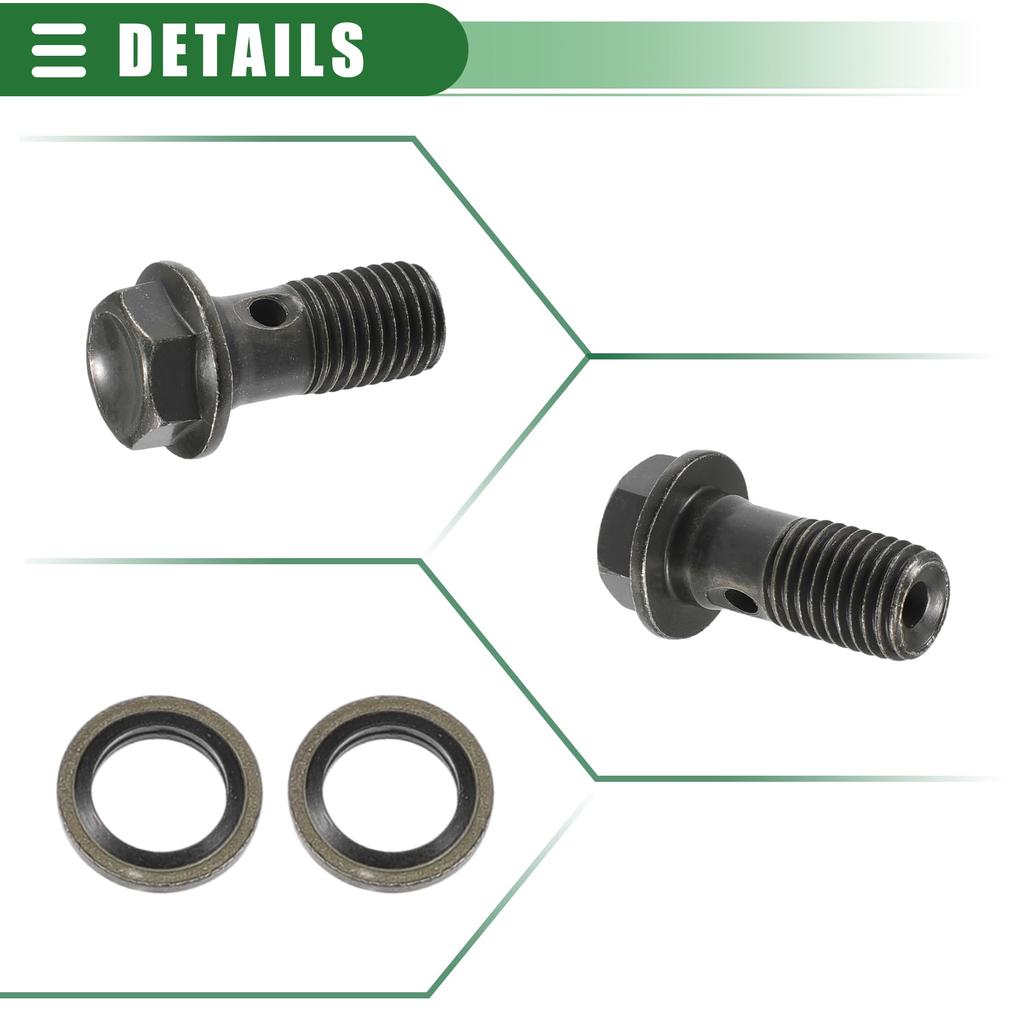 Motoforti Brake Hose, Clutch Hose, and Oil Hose for Motorcycles, ATVs, and Off-Road Bikes, Universal, Durable, 1 Set, 28°, 160cm