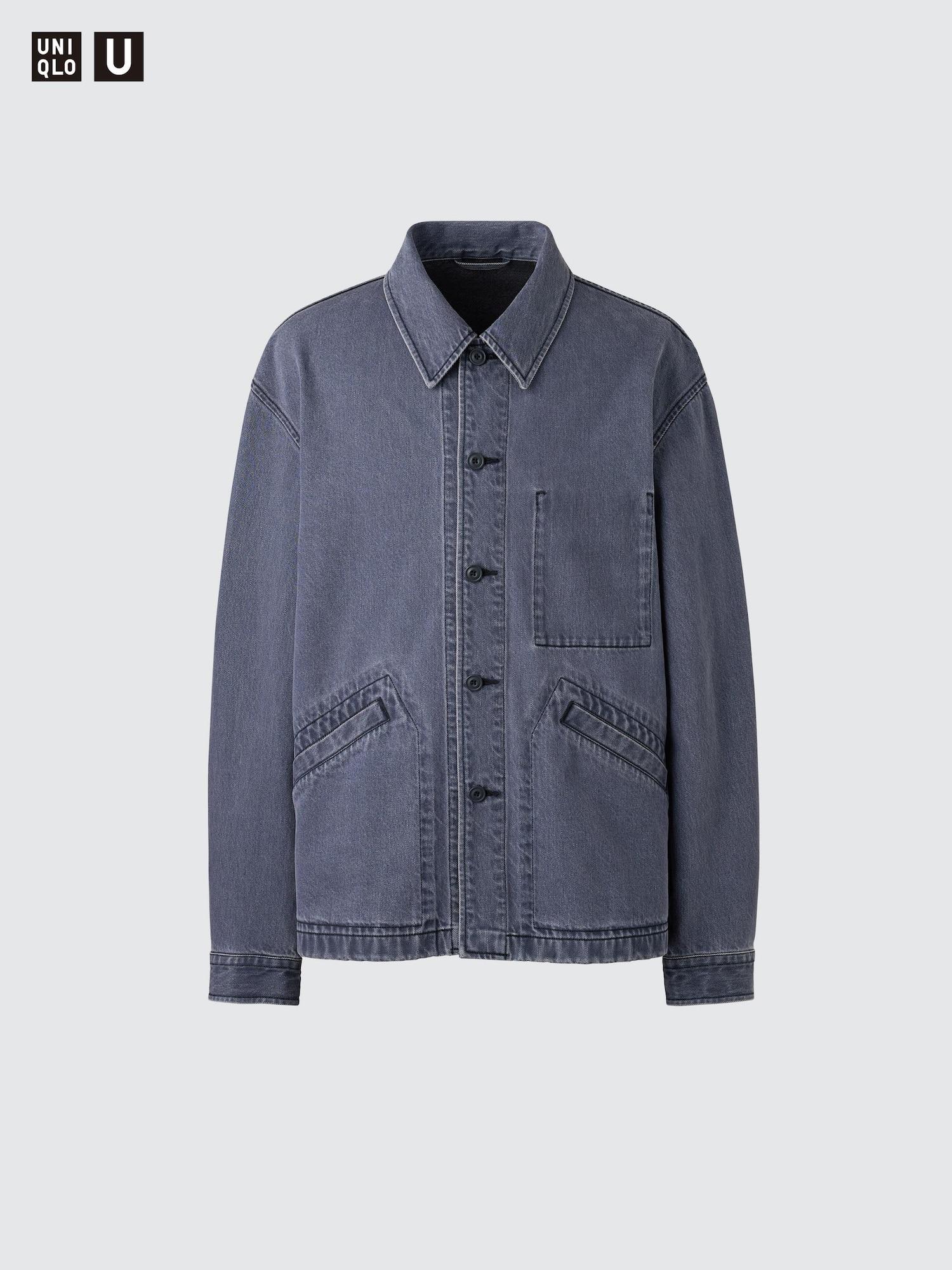 

Джинсовая куртка оверсайз Uniqlo 07 GRAY/MEN S