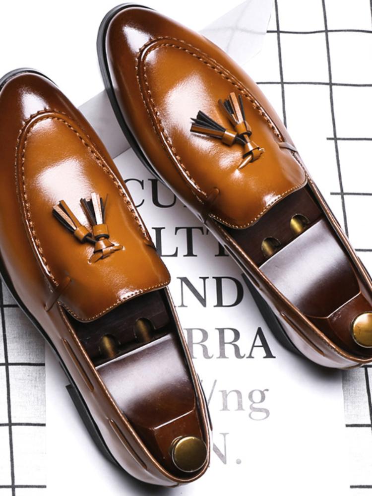 Man Casual Shoes Italy Style Comfortable Fashion Luxury Loafers Men Leather Shoes  2025