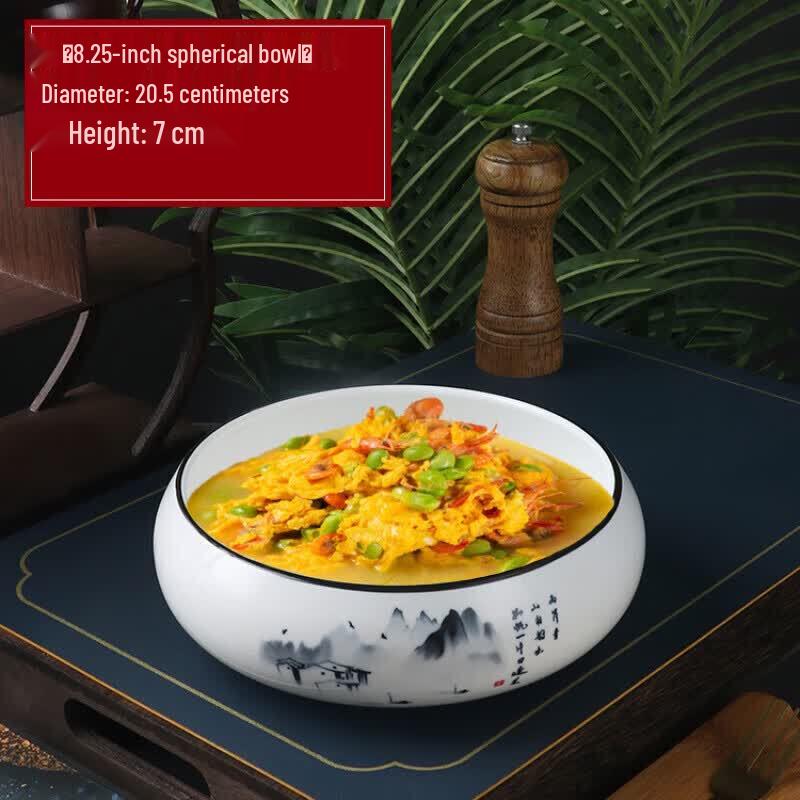 Creative Ceramic Deep Serving Plate