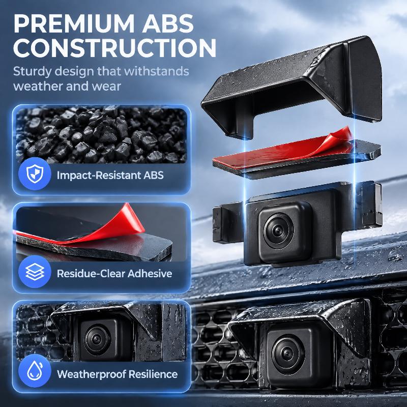 ABS Rear Camera Rain Shade for RAV4 2026 to 2031 Waterproof Anti-dust Camera Cover for Parking & Driving