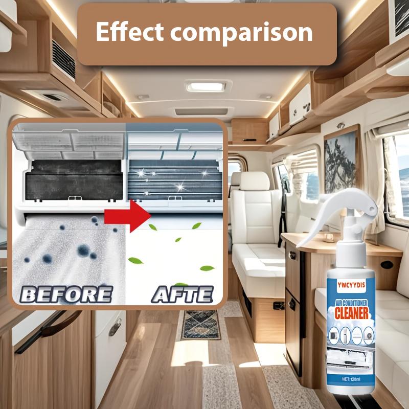 YWCYYDIS 120ml Heim-Klimaanlagenreiniger Mehrzweck Kein Waschen Schäumendes Reinigungsmittel Kraftvolle Reinigung für Auto-Lüfterflügel