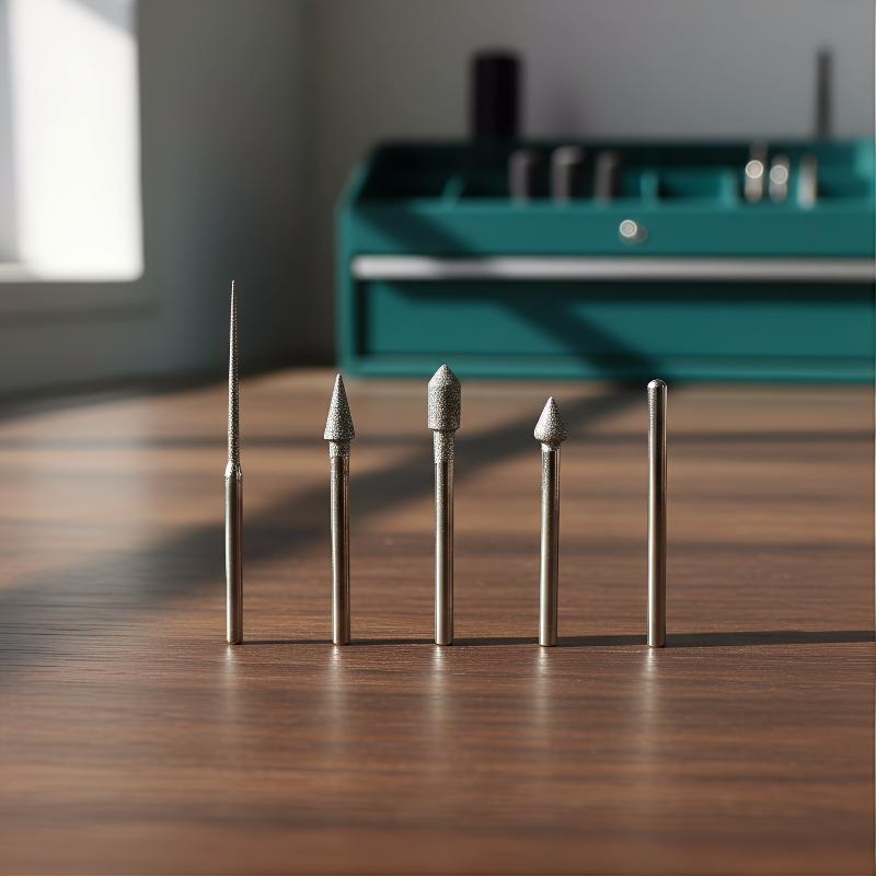 Mini vrtačka Řezbářská jehla Stopka 3 mm Vrták pro zahlubování Hladké brusné tyčinky pro šperky Elektroniku DIY Gravírování