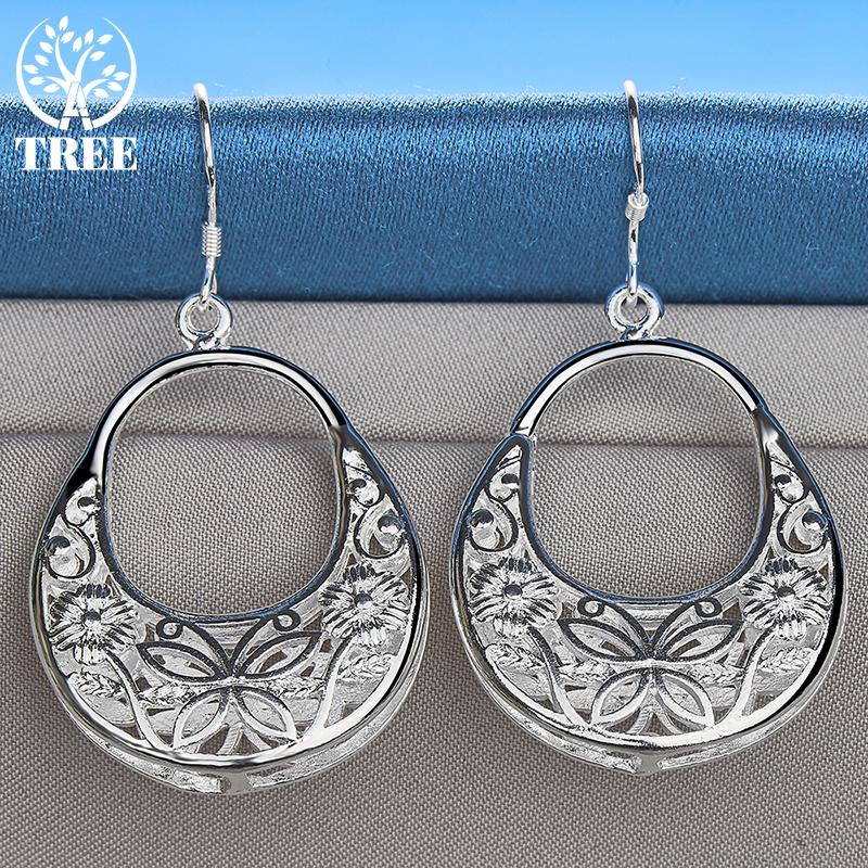 Bijuterii cercei cu picătură de argint Sterling 925