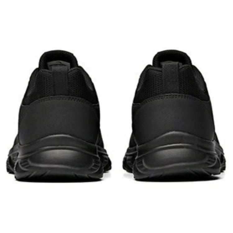 ANTA Men Lightweight Cushioning Breathable Running Shoes Pure Black 912035542-4
