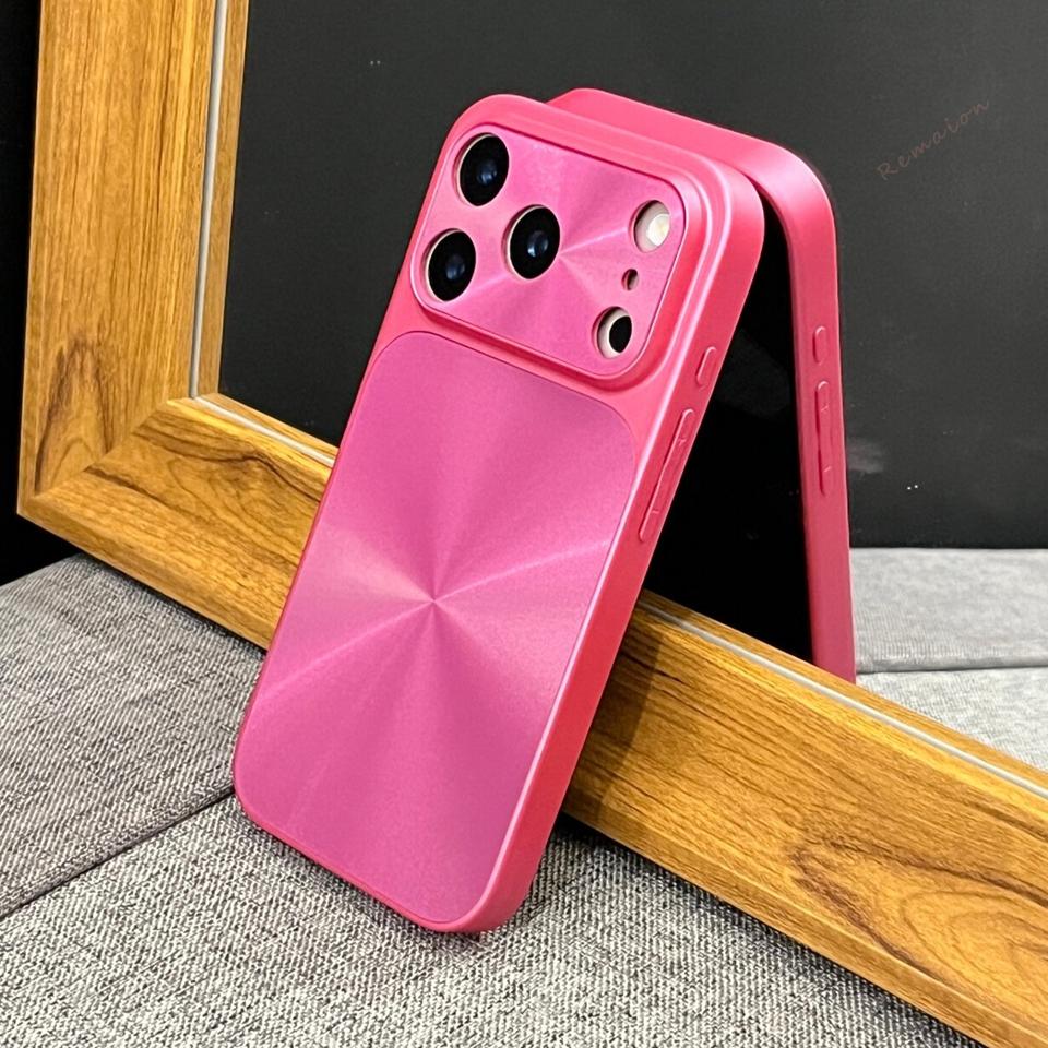 CD Matte Phone Case For iPhone 17 Air 13 11 12 14 15 16 Pro Max Plus 16Pro 17Pro Max Official Colorful Aurora Protector Cover
