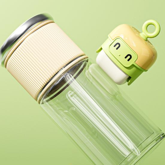 Lint Roller Reusable Washable Sticky Roller Eco-Friendly Pet Hair Remover Robot Design 2-in-1 Portable Lint Brush Quick Drying Travel Cleaner