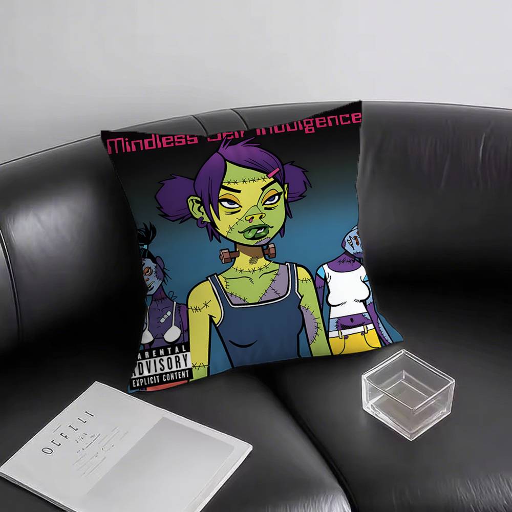 1pc New Pop FRANKENSTEIN GIRLS Pillow Case Square Bedroom Sofa Leisure Comfort Cushion Car Living Room Home Decoration