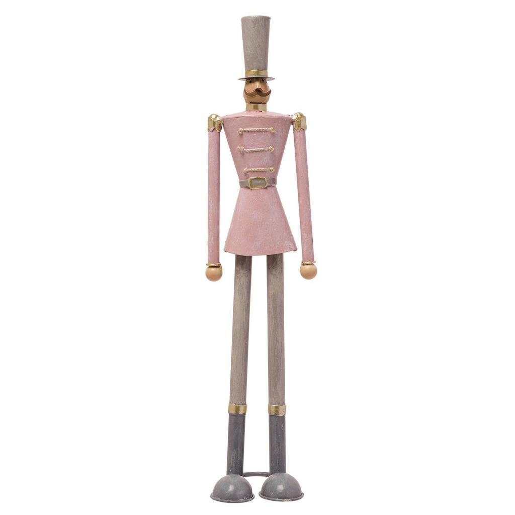 Blush Metal Nutcracker - Small