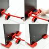 5Pcs Set Multifunctional Furniture Moving Caster Laborsaving Set of Heavyduty Pulleys for Transporting Wheels for Furnitur Tools