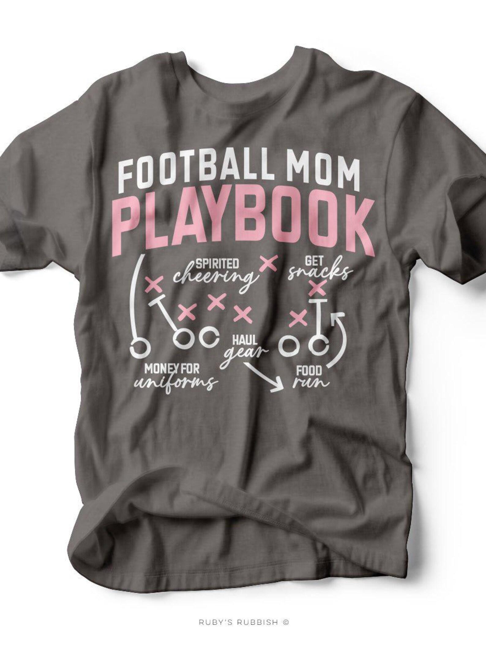 Football Mom Playbook | Game Day Tee | Ruby s Rubbish® 3XL