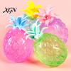 Squeeze Toy for Adults Soft TPR Stress Relief Long-Lasting Pineapple Shape Portable Gadget Relaxation And Entertainment Ball