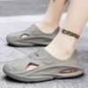 Hole Shoes Couple Slippers Stepping On Shit Platform Sandals Men's 2025 Summer New Women's Beach Bag Head Sandals