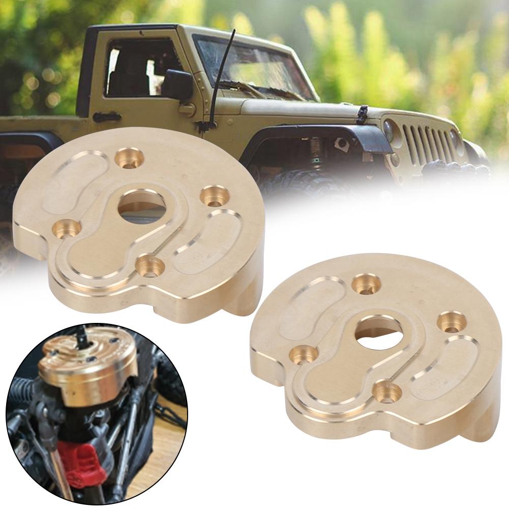 

2pcs Brass Heavy Weight Outer Portal Drive Housing Fit for Axial Capra AXI232006 RC Car