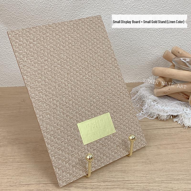 Woven Texture Nail Art Display Board - Large & Small Sizes, Wearable Nails, Live Stream Photo Props