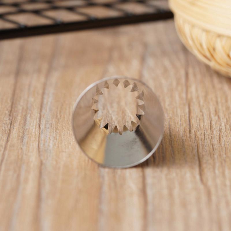 Nozzle Cake Decorating Tips Stainless Steel Writing Tube Icing Piping Nozzle Cream Baking & Pastry Tools Baking Tools 6B#