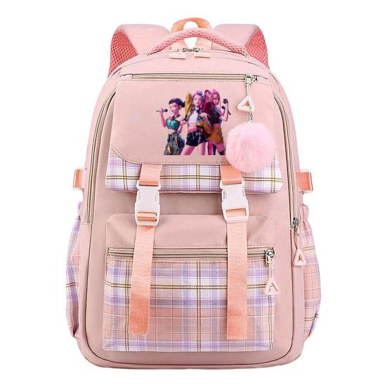 

Women Fashion Backpack Hunters Print School Backpack Large Capacity Travel Backpack with Multiple Compartments for Girls Street Daily Outings Use B