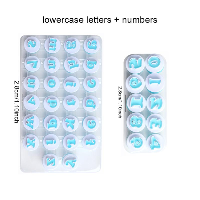Baking Mold Cookie Cutter Letter Number Baking Pastry Molds Cake Decorating Cupcake Making Fondant Cutting Kitchen Tools TMZ