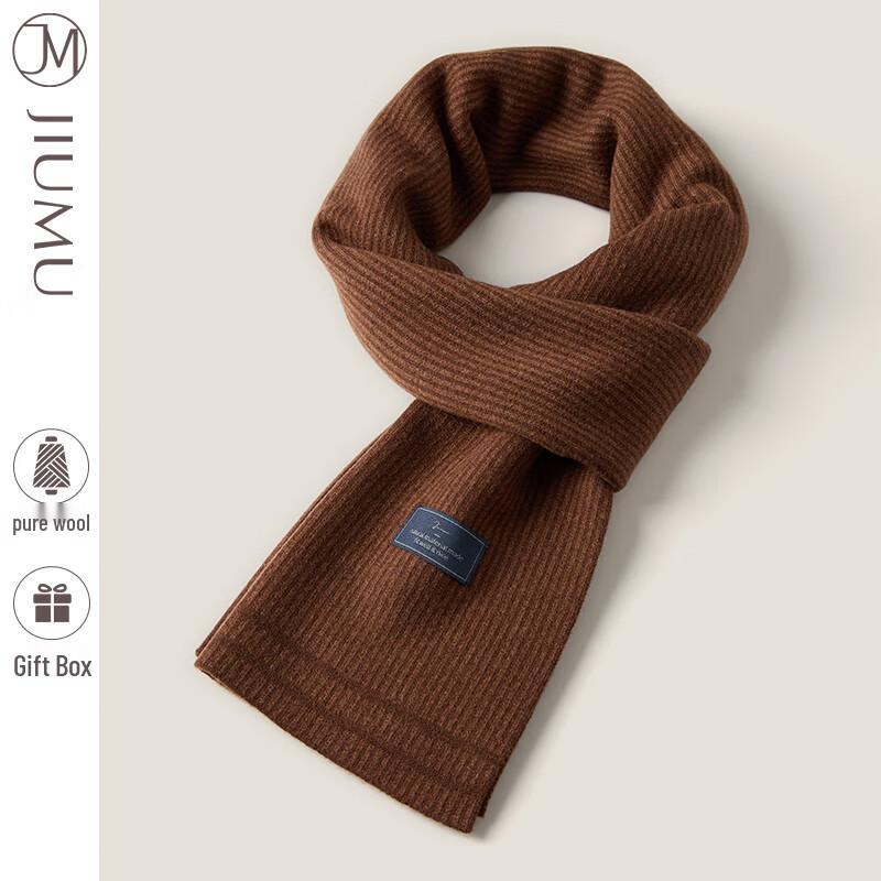 

JIUMU Мужской вязаный шерстяной шарф WY162 One Size