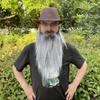 Fake Beard Role-playing Costume Old Man Mustache Beard with Elastic Rope Facial Hair Accessory for Halloween Cosplay Party Supplies