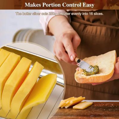 Creative Fashion 1Pc Zinc Aluminum Alloy Butter Cheese Wire Slicer Creative Kitchen Gadgets Cross-border Foie Gras Cheese Egg Cu