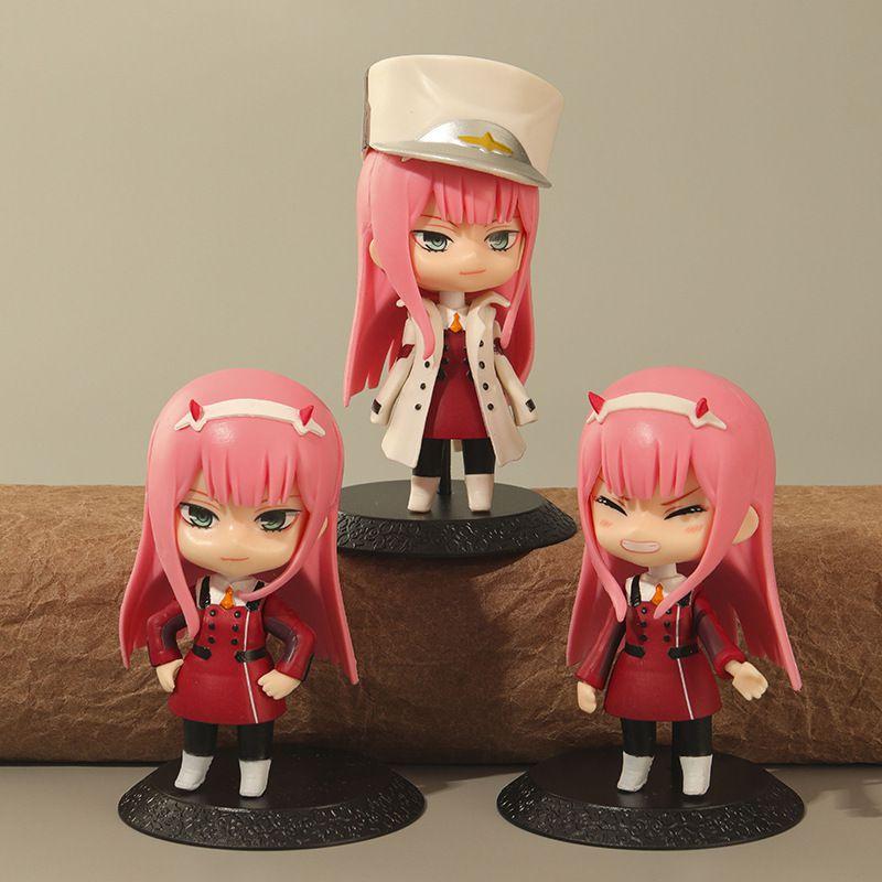 Colorful Darling In Franxx Action Figures Toy For Gift 3pc Set