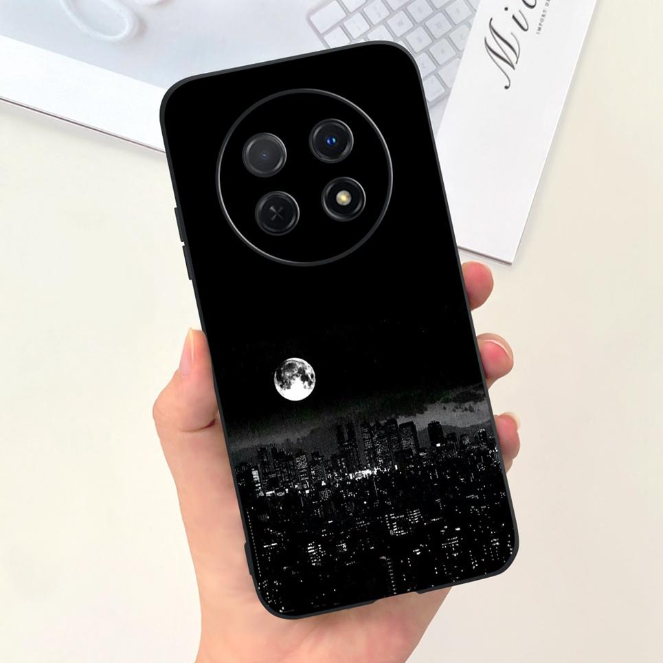 For Huawei Nova Y91 Cool Style Dragon Black Cat Soft TPU Shockproof Back Cover For Huawei NovaY91 Y 91 Phone Case Bumper Etui