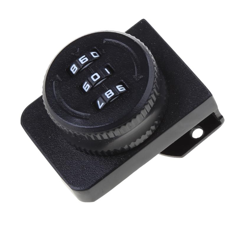 3Digit Combination Cabinet Lock Mechanical Password Lock for Drawer, Cabinet