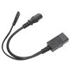 IEC320 C14 Male To C13 C7 Female Power Cord Waterproof IEC320 Power Cable for Projectors 100‑250V