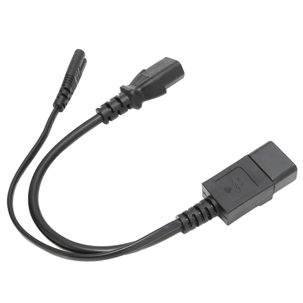 IEC320 C14 Male To C13 C7 Female Power Cord Waterproof IEC320 Power Cable for Projectors 100‑250V