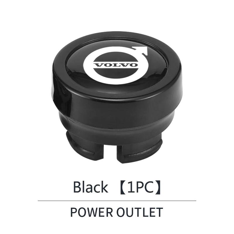 Ctqyl2 Car Cigarette Lighter Plug Dust Cover Button Socket Protective Cap For Volvo XC90 V90 V60 XC60 V40 S80 S60 S90 C40 XC40 V70 XC70