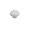 European Zinc Alloy Ceramic Handle: Modern Black & White Cabinet and Wardrobe Pull
