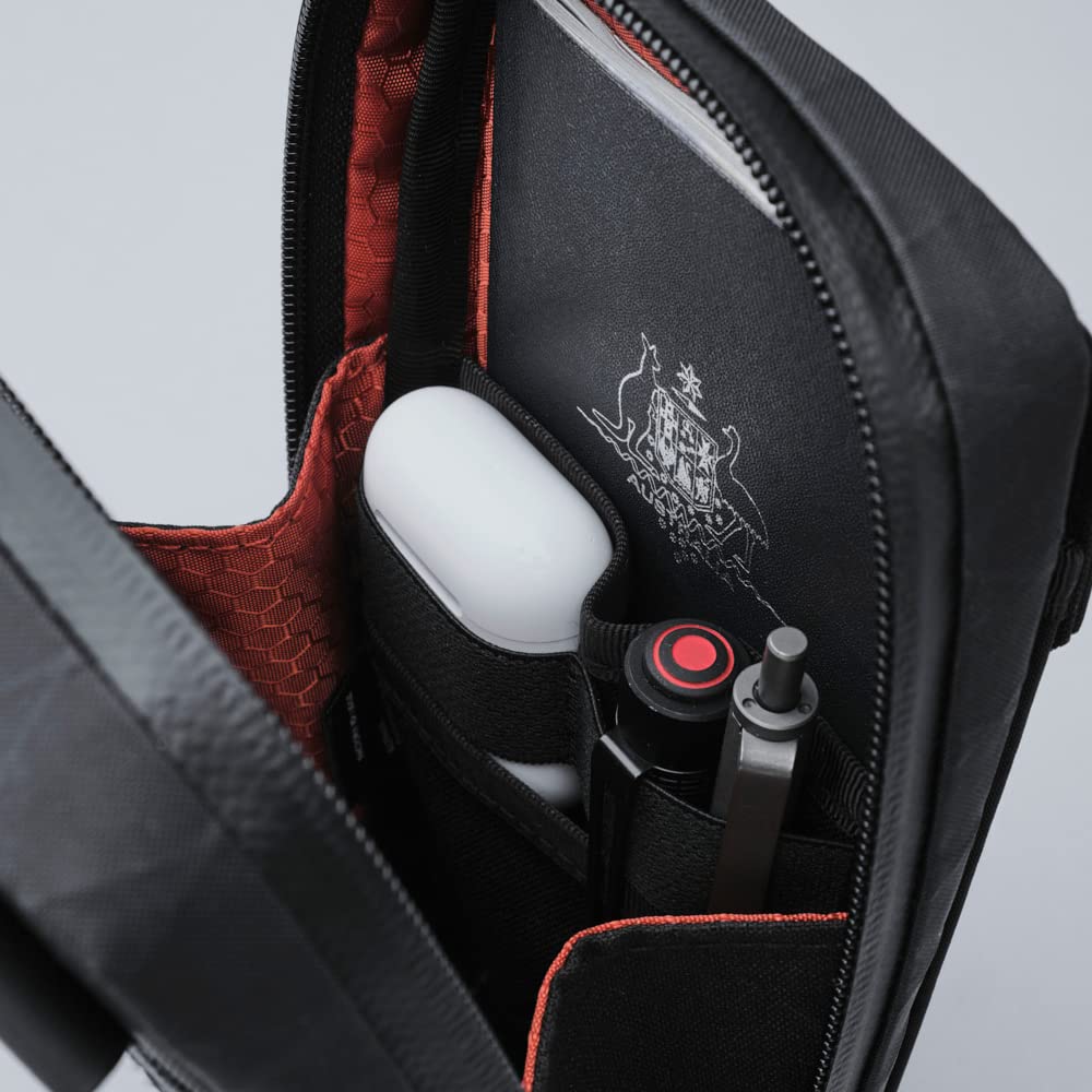 ALPAKA MODULAR SLING Smartphone Pouch/Shoulder Bag, Stylish, Simple, Water-Repellent (Orange)