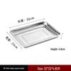 Shengjia 401 Stainless Steel Thickened Square Tray