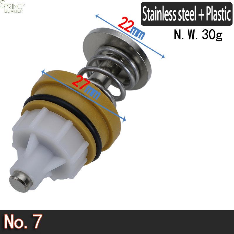 Concealed Pedal Toilet Flush Valve Core, Button Concealed Flush Valve for Toilet Spindle Cartridges