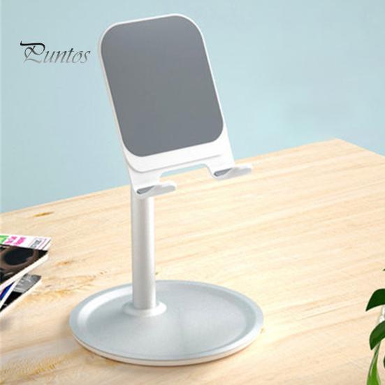 Desk Aluminium Alloy Anti-slip Tablet Stand Adjustable Rotatable Phone Holder