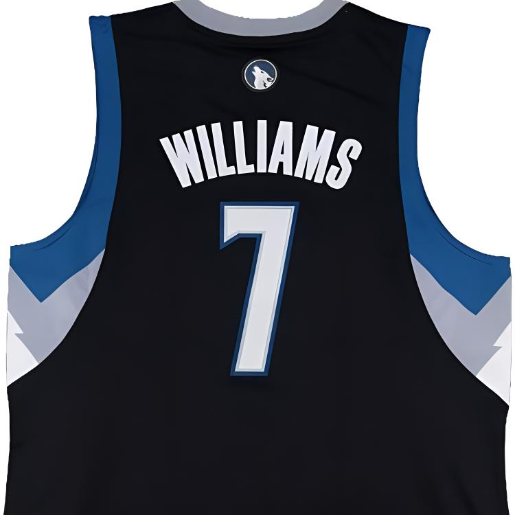 Adidas X NBA Minnesota Timberwolves Swingman Fan Edition Basketball Jersey Men jersey Black 7912A-3A7-K91517