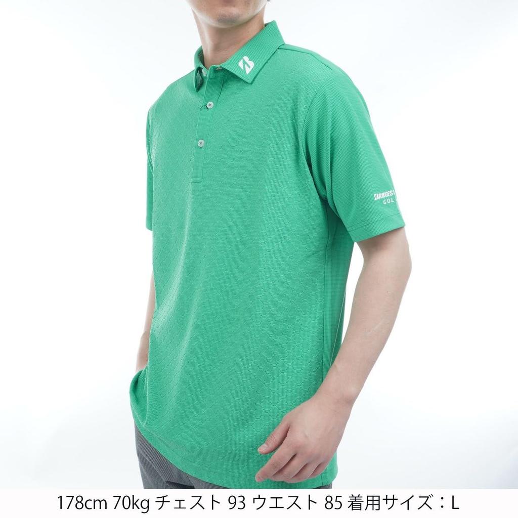 Bridgestone Golf Retro Short Sleeve Shirt 3GE03A Men's GR