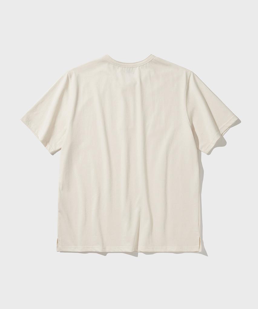 VDR Cozy Henly Neck T-Shirt [Vanilla]