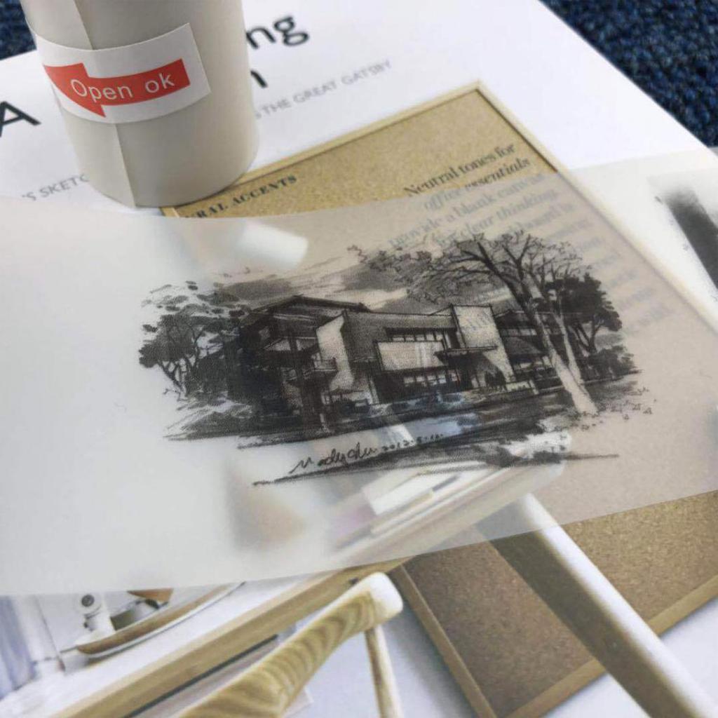 57x30mm Semi-Transparent Thermal Printing Paper Roll for Paperang Photo Printer