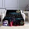 This Star Wars Cartoon Print Blanket Is Suitable for Use On Sofas, Beds, Travel, Camping, and Also Makes A Great Gift.