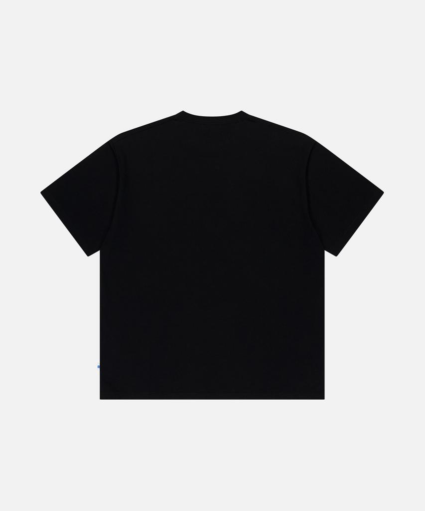 Maenhatanlekojeu Mr Classic Arch Logo T-Shirt - Black