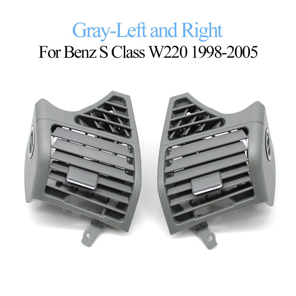 Car Front Dashboard Left Right Middle AC Vent Grille Outlet Panel Cover For Benz 1998-2005 S Class W220 2208300154 2208300254