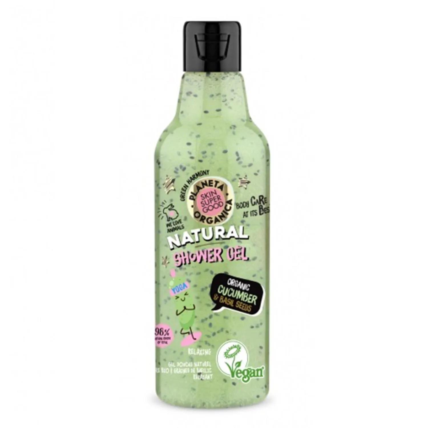 Natura Siberica Skin Super Good Natural Gel De Bath De Pepino Organico y Semillas De Albahaca 250ml