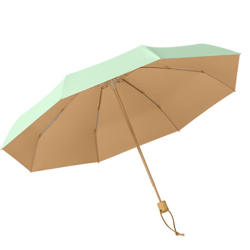 Spot Color Glue 50% Off Umbrella Sunscreen Leisure Sun Umbrella Small Portable Weather and Rain Ultra-light Parasol Batch